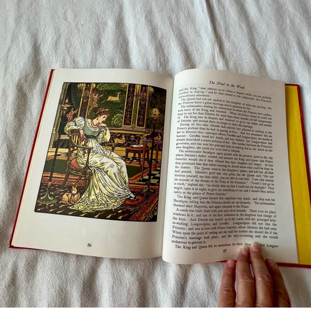 Walter Crane's Book of Fairy Tales Hardcover Castle Books Vintage Illustration - Picture 8 of 8